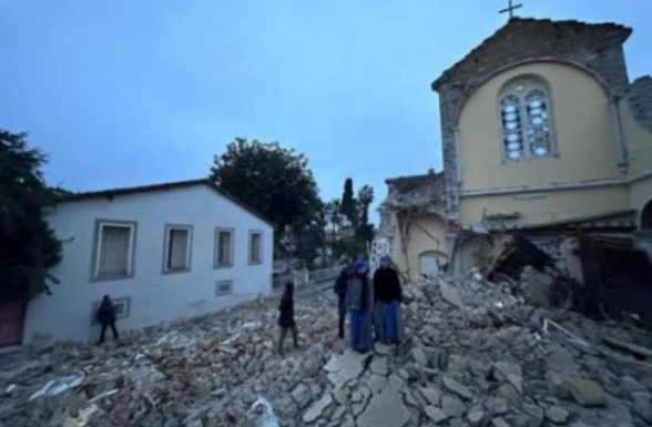 Երկրաշարժի հետևանքով Թուրքիայում ավերվել է հայկական Սրբոց Քառասուն Մանուկ եկեղեցին